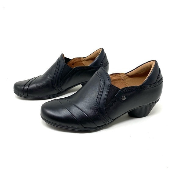 Cobb Hill Laurel Slip On CI1740 Black Leather - Picture 3 of 8
